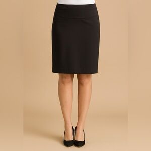 Worthington Black Knee-Length Pencil Skirt